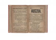 Auszra (Aušra) 1883, 1884, 1885 LM-262